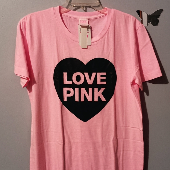 NWT! Women's VS PINK Everyday T-Shirt - Picture 2 of 2